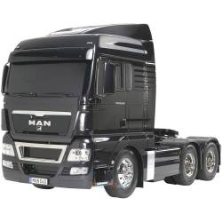 Man remote sales control truck