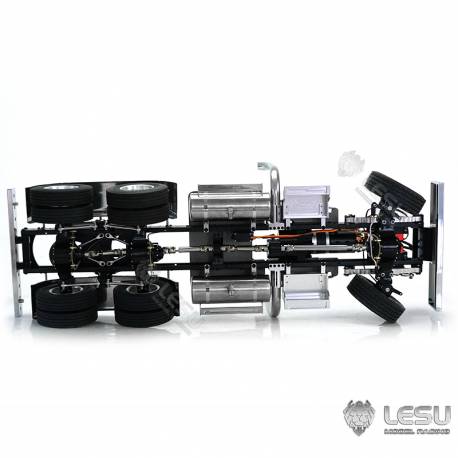 Châssis tracteur 6x6 LESU pour King Hauler Tamiya - Lesu LS-Z0040