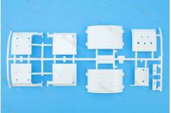 Tamiya Y Parts - white rear mudguard - Scania 6x4 Tamiya