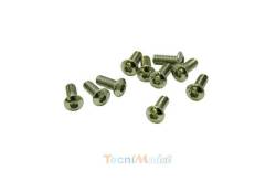 Vis Hexagon socket button head screws M3x6mm (x10) Acier Zingué