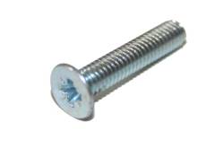 Bag of 25 Cross Recess Countersunk Flat Head Screws M3X6 Zinc Plated DIN 965