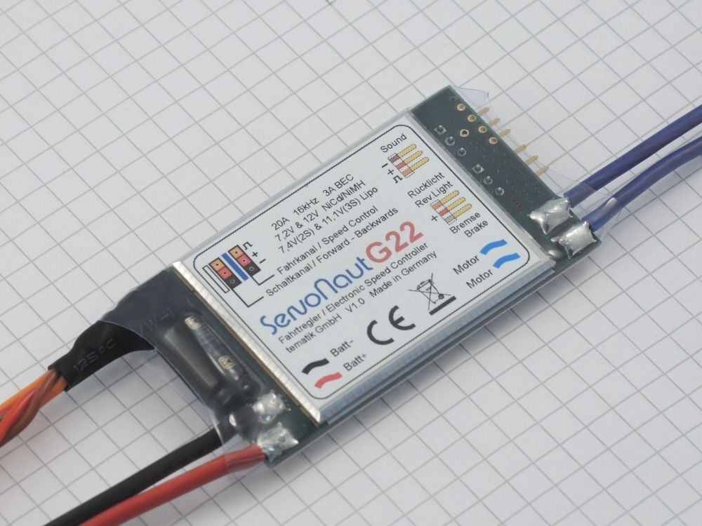 G22: Variateur de vitesse Servonaut spécial pour camion