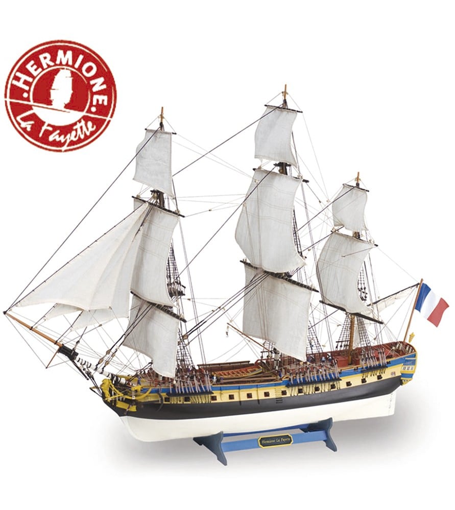 Vidéos de montage de l’Hermione de Artesania Latina