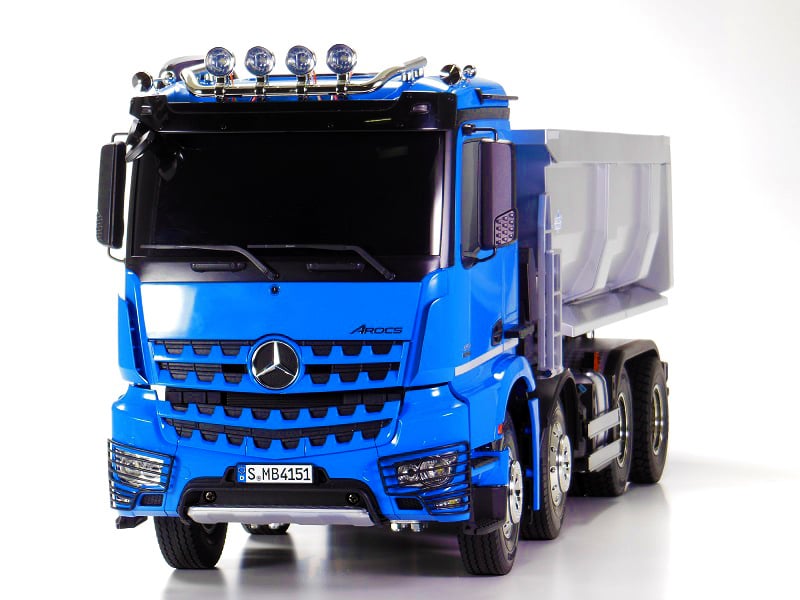 Nouvelle vidéo du AROCS 8×4 BENNE TAMIYA