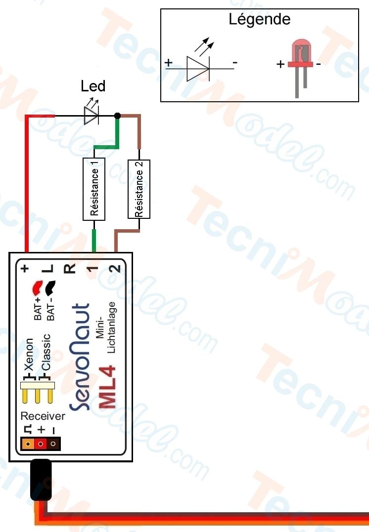Câblage 1 led pour 2 fonctions_1