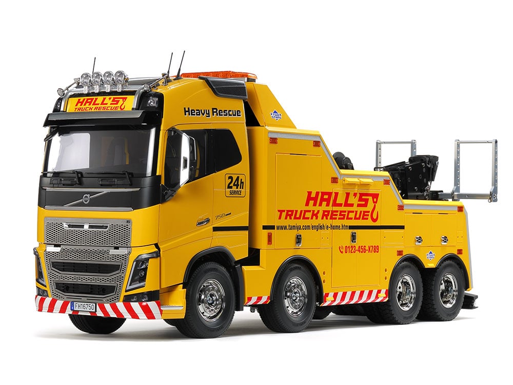 Nouveau camion Tamiya 56362 Volvo FH16 8×4 dépanneuse