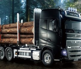 Camion Tamiya 56360 Volvo FH16 Globetrotter 750 6×4 Grumier 1/14