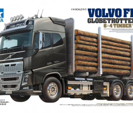 Camion Tamiya 56360 Volvo FH16 Globetrotter 750 6×4 Grumier 1/14