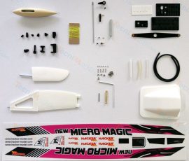 Pièces du kit du Micro Magic