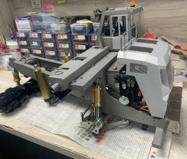 Tombereau minier rigide AOUE R100E LESU - En détail_22