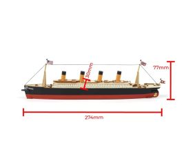 Easy Kit TITANIC 1/1000 de Artesania Latina