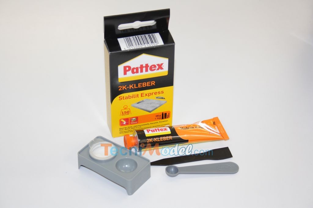 Colle 2 composants Stabilit Express 30g et 80g - Pattex